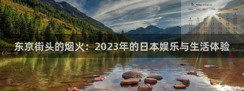 pg电子麻将胡了爆的视频：东京街头的烟火：2023年的日本娱乐与生活体验